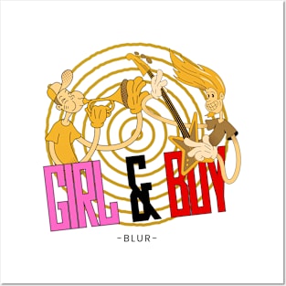 Girls and boys Posters and Art